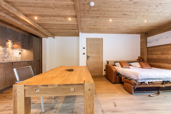 Foto van Alpenchalet met spa en huisdieren - Vakantiehuis in Champagny en Vanoise - DiningRoom
