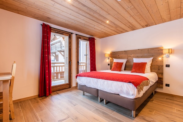 Foto van Alpenchalet met spa en huisdieren - Vakantiehuis in Champagny en Vanoise - BedRoom