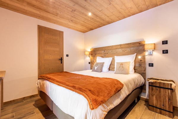 Foto van Alpenchalet met spa en huisdieren - Vakantiehuis in Champagny en Vanoise - BedRoom