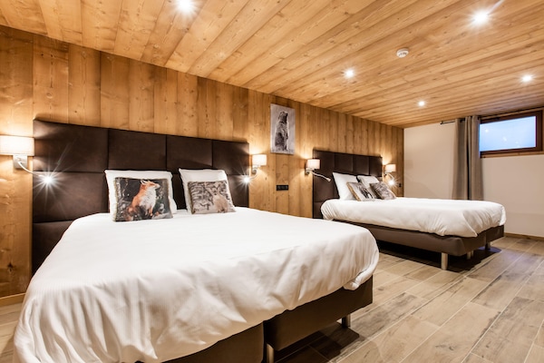 Foto van Alpenchalet met spa en huisdieren - Vakantiehuis in Champagny en Vanoise - BedRoom