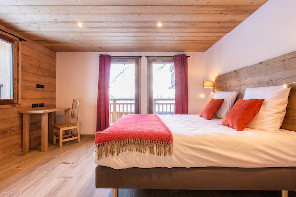 Foto van Alpenchalet met spa en huisdieren - Vakantiehuis in Champagny en Vanoise - BedRoom