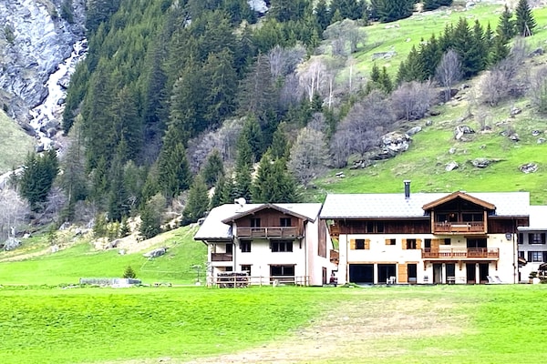Foto van Alpenchalet met spa en huisdieren - Vakantiehuis in Champagny en Vanoise - ExteriorSummer