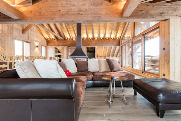 Foto van Vanoise-chalet op toplocatie - Vakantiehuis in Champagny en Vanoise - LivingRoom