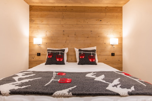 Foto van Vanoise-chalet op toplocatie - Vakantiehuis in Champagny en Vanoise - BedRoom