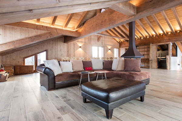 Foto van Vanoise-chalet op toplocatie - Vakantiehuis in Champagny en Vanoise - LivingRoom