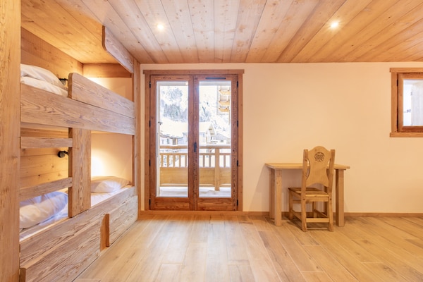 Foto van Vanoise-chalet op toplocatie - Vakantiehuis in Champagny en Vanoise - BedRoom