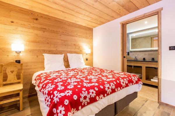 Foto van Vanoise-chalet op toplocatie - Vakantiehuis in Champagny en Vanoise - BedRoom