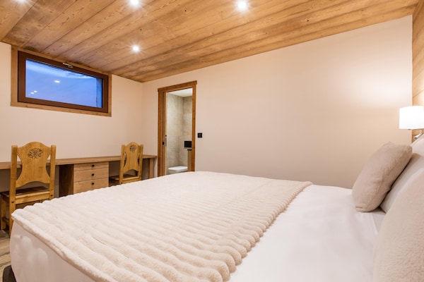 Foto van Vanoise-chalet op toplocatie - Vakantiehuis in Champagny en Vanoise - BedRoom