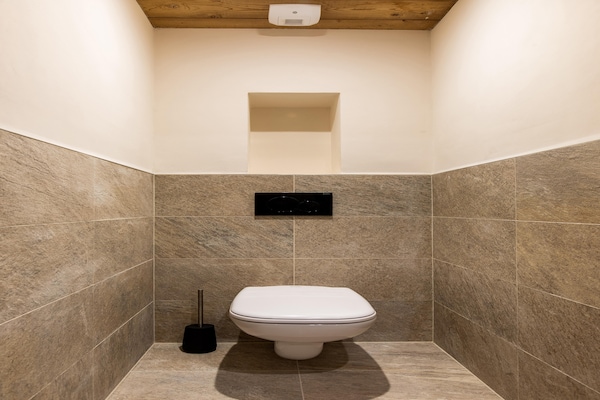 Foto van Vanoise-chalet op toplocatie - Vakantiehuis in Champagny en Vanoise - BathRoom