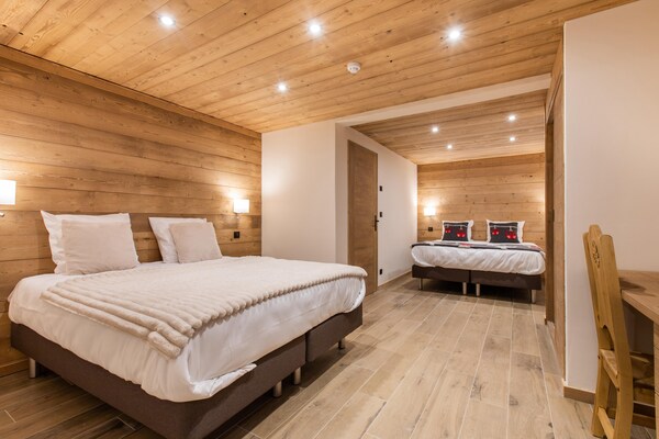 Foto van Vanoise-chalet op toplocatie - Vakantiehuis in Champagny en Vanoise - BedRoom
