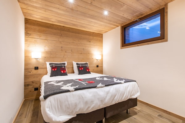 Foto van Chalet in Champagny bij Skipistes - Vakantiehuis in Champagny en Vanoise - BedRoom