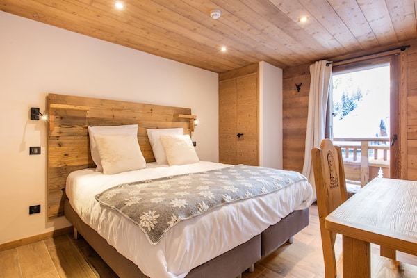 Foto van Chalet in Champagny bij Skipistes - Vakantiehuis in Champagny en Vanoise - BedRoom
