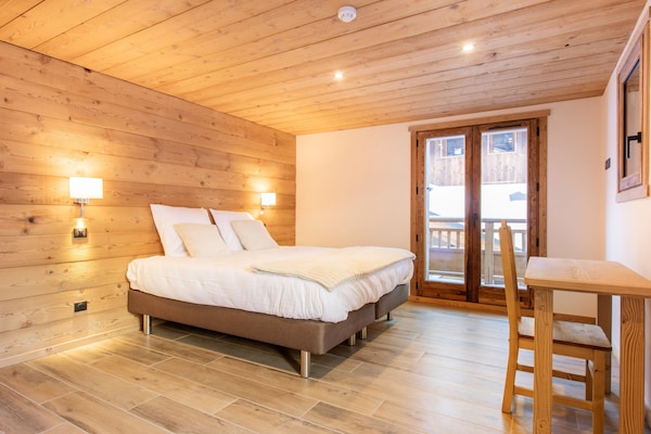Foto van Chalet in Champagny bij Skipistes - Vakantiehuis in Champagny en Vanoise - BedRoom