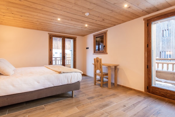 Foto van Chalet in Champagny bij Skipistes - Vakantiehuis in Champagny en Vanoise - BedRoom