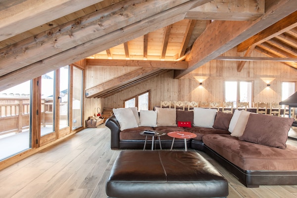Foto van Chalet in Champagny bij Skipistes - Vakantiehuis in Champagny en Vanoise - LivingRoom