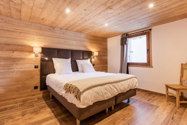Foto van Chalet in Champagny bij Skipistes - Vakantiehuis in Champagny en Vanoise - BedRoom
