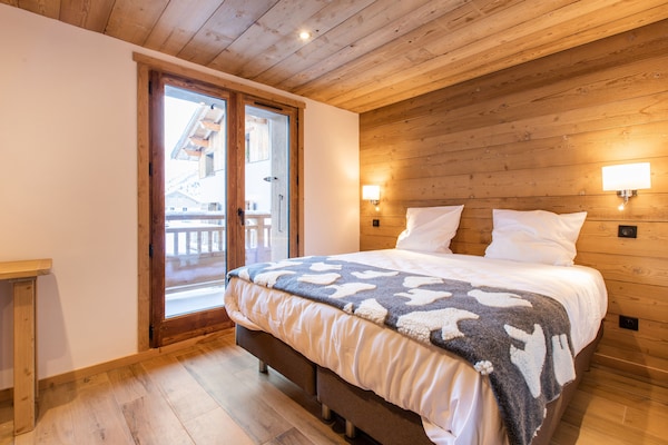 Foto van Chalet in Champagny bij Skipistes - Vakantiehuis in Champagny en Vanoise - BedRoom