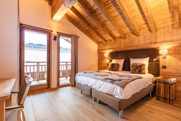 Foto van Chalet in Champagny bij Skipistes - Vakantiehuis in Champagny en Vanoise - BedRoom