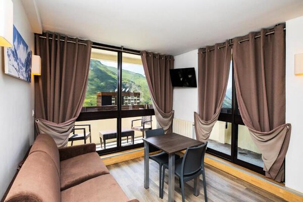 Foto van Tweekamerappartement voor 4 personen met balkon - Vakantiehuis in Les Menuires - 