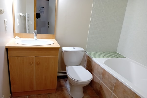 Foto van Appartement voor 6 personen met 2 kamers - Vakantiehuis in Val Cenis - BathRoom