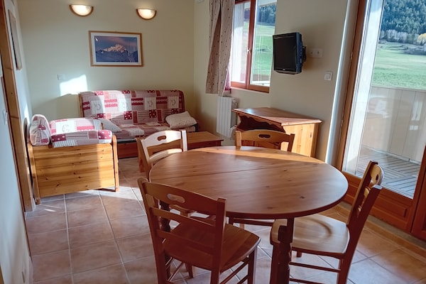 Foto van Appartement in de Noordelijke Alpen vlakbij Arc - Vakantiehuis in Val Cenis - LivingRoom