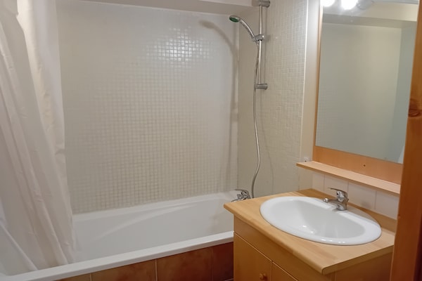 Foto van Appartement met balkon voor 6 personen - Vakantiehuis in Val Cenis - BathRoom