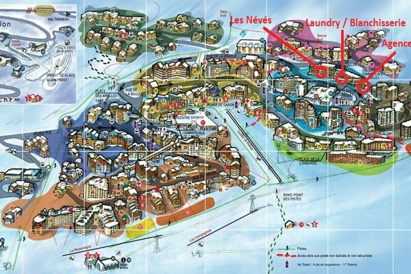 Foto van Vakantiehuis in Val Thorens bij skipistes - Vakantiehuis in LES BELLEVILLE - Untagged