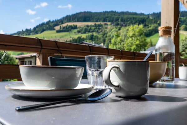 Foto van 1BDR/4P appartement met balkon en parkeerplaats - Megève - Untagged