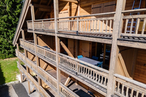 Foto van 1BDR/4P appartement met balkon en parkeerplaats - Megève - Untagged
