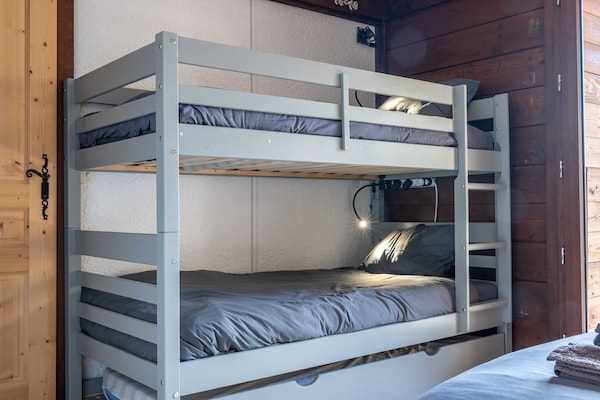 Foto van 1BDR/4P appartement met balkon en parkeerplaats - Megève - Untagged