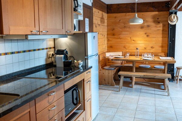 Foto van 1BDR/4P appartement met balkon en parkeerplaats - Megève - Untagged