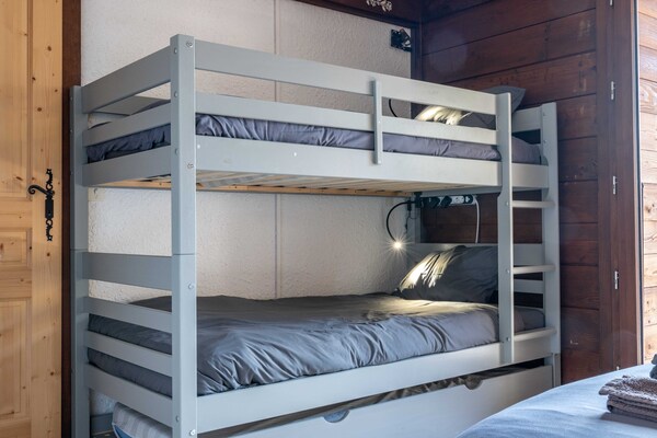 Foto van 1BDR/4P appartement met balkon en parkeerplaats - Megève - Untagged