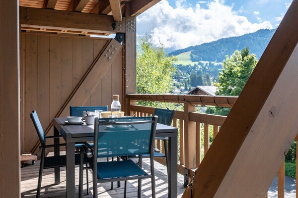 Foto van 1BDR/4P appartement met balkon en parkeerplaats - Megève - Untagged