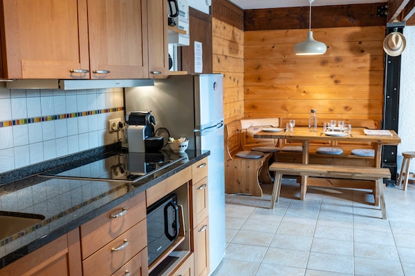 Foto van 1BDR/4P appartement met balkon en parkeerplaats - Megève - Untagged