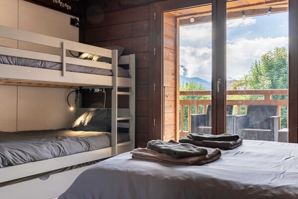 Foto van 1BDR/4P appartement met balkon en parkeerplaats - Megève - Untagged