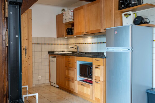 Foto van 1BDR/4P appartement met balkon en parkeerplaats - Megève - Untagged