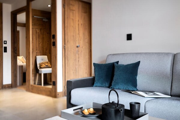Foto van Appartement in Les Contamines met toegang tot spa - Vakantiehuis in LES CONTAMINES MONTJOIE - Untagged
