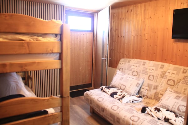 Foto van Appartement in het skigebied Portes du Soleil - Vakantiehuis in Châtel - BedRoom