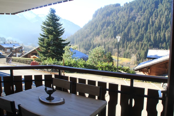 Foto van Appartement in het skigebied Portes du Soleil - Vakantiehuis in Châtel - TerraceBalcony