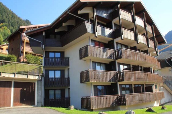Foto van Appartement in Abondance met Balkon Uitzicht - Vakantiehuis in Châtel - Outdoor