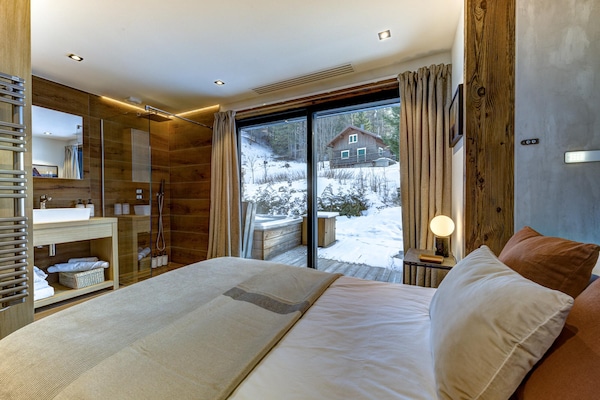 Foto van Rustig bergchalet, vallei van Chamonix - Vakantiehuis in Chamonix-Mont-Blanc - BedRoom