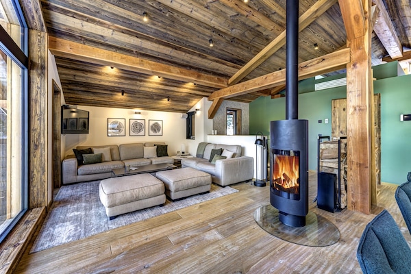 Foto van Rustig bergchalet, vallei van Chamonix - Vakantiehuis in Chamonix-Mont-Blanc - LivingRoom