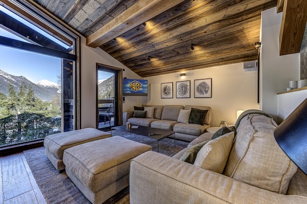 Foto van Rustig bergchalet, vallei van Chamonix - Vakantiehuis in Chamonix-Mont-Blanc - LivingRoom