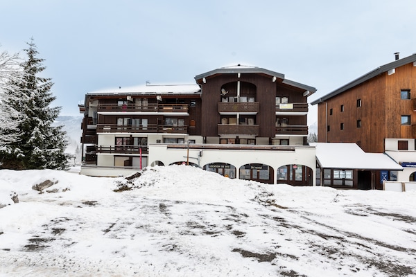 Foto van Appartement in Morillon bij Skipiste - Vakantiehuis in Morillon - Outdoor