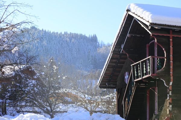 Foto van Appartement in Morillon bij Skipiste - Vakantiehuis in Morillon - Outdoor