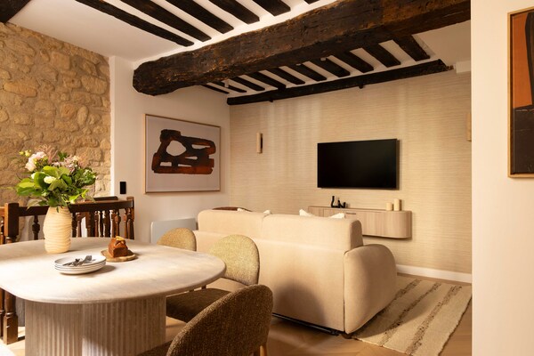 Foto van Premium Souplex appartement met airconditioning, 1 slaapkamer/4 personen – Saint-Germain - Untagged