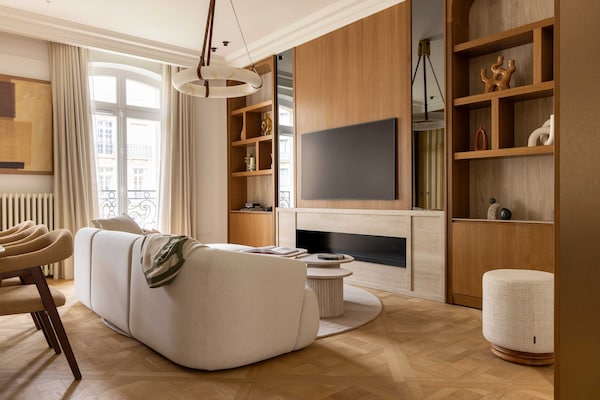 Foto van Prestigieus appartement met airconditioning, 4 slaapkamers/10 plaatsen – Arc de Triomphe - Untagged