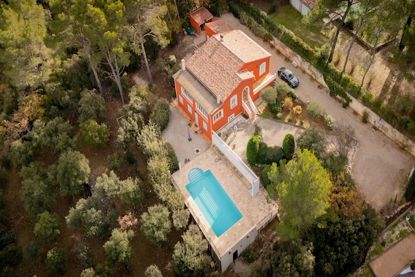 Foto van Twee familievakantiehuisjes met zwembad - Vakantiehuis in Carcès - ExteriorSummer