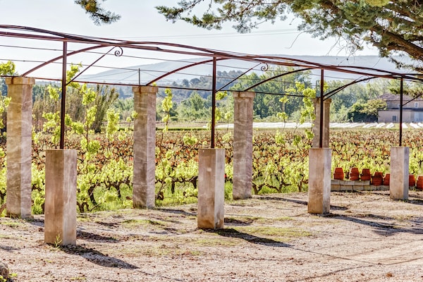 Foto van Huisje in Oppède te midden van wijngaarden - Vakantiehuis in Oppède - ViewSummer
