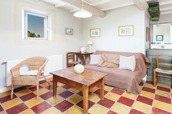 Foto van Cottage in Oppède met Zwembadplezier - Vakantiehuis in Oppède - LivingRoom